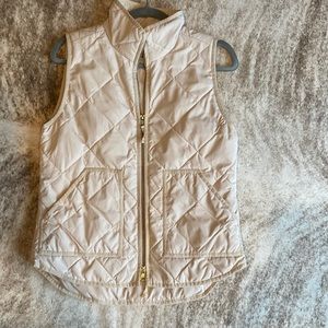 J. Crew puffer vest. EUC